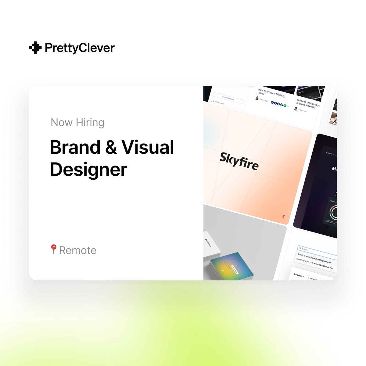 isabelle_bilmes's tweet image. 🚨 Hiring Designers 🚨
I have some really incredible design projects lined up and looking for designers who can start immediately on a variety of projects ranging from product, brand to web design.

Reach out! I&apos;d love to chat with you! 

Apply here → tangy-sandal-e6f.notion.site/20d6a4b02e8981…