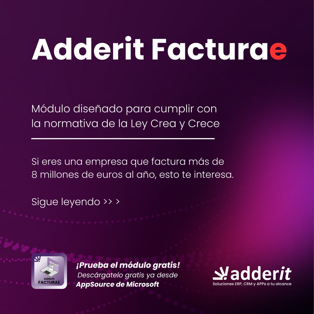 AdderitQA's tweet photo. ¡No adaptes tu negocio al software, haz que el software se adapte a ti! 😉

☝️Conoce nuestras soluciones personalizadas 👉 https://t.co/CMKA4IA6dr

🎯Apps certificadas por AppSource de Microsoft: https://t.co/V1JeUGgykS https://t.co/CtPUtynjG8
