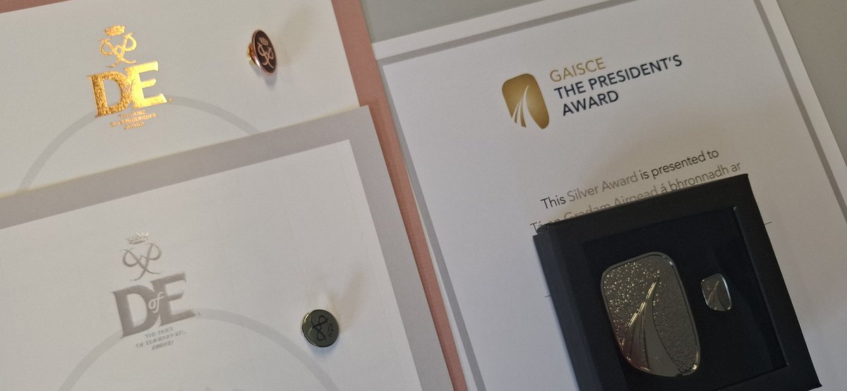 @<a href="/stcatherines247/">stcatherinesarmagh</a> pupils continue to achieve excellence as they pursue their <a href="/dofeni/">dofeni</a> @gaisceaward through the joint award initiative 👏