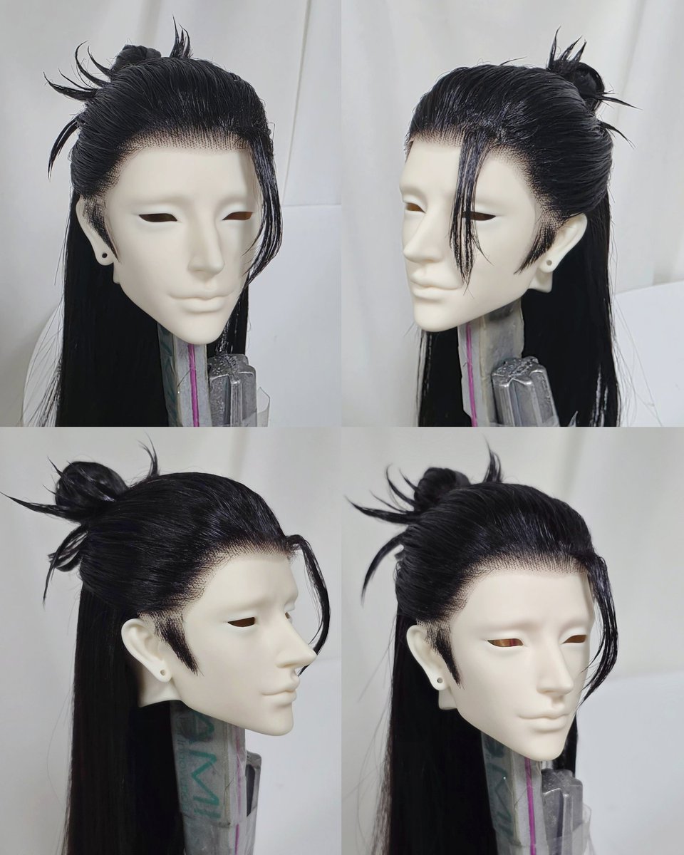 게토 레이스 프런트 가발