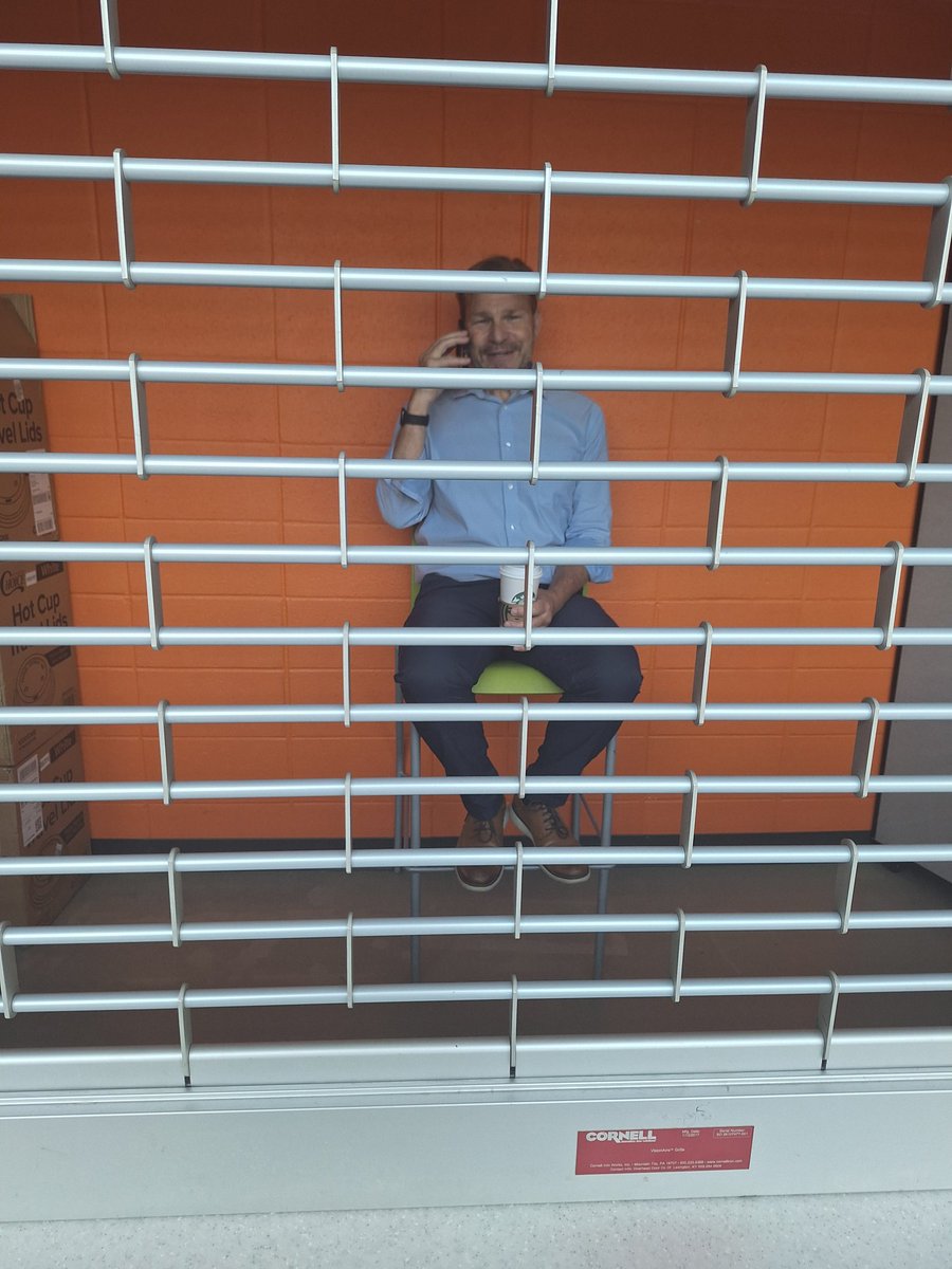 Today on the tour of The Elevation Summit we see <a href="/DrJWEvansJr/">Jim Evans Ed.D.</a> in his natural habit! Please do not feed or put fingers near the cage, creature has been known to bite! <a href="/KEDCGrants/">KEDC Grants</a> <a href="/KyCharge/">KYCharge</a>