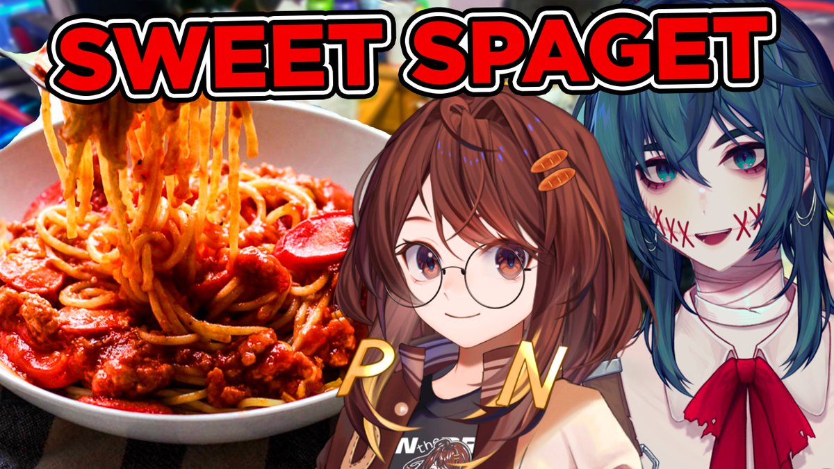 MAKING FILIPINO SWEET SPAGHETTI WITH <a href="/panthebread/">PAN パン🥖 VTUBER</a> 
twitch.tv/omi_vt
