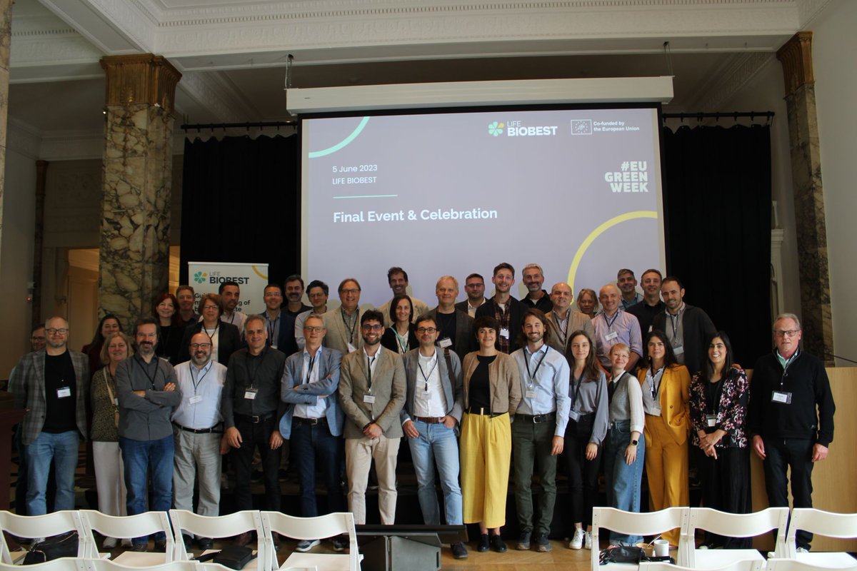 ECNnetwork's tweet image. 🏵️Last week marked the #LIFEBIOBEST final event-the end of a 2.5-year research journey!

60+ experts came together to celebrate a project that has produced  comprehensive resources &amp;amp; best practices on the EU&apos;s top-performing  bio-waste systems.

lifebiobest.eu 🌱