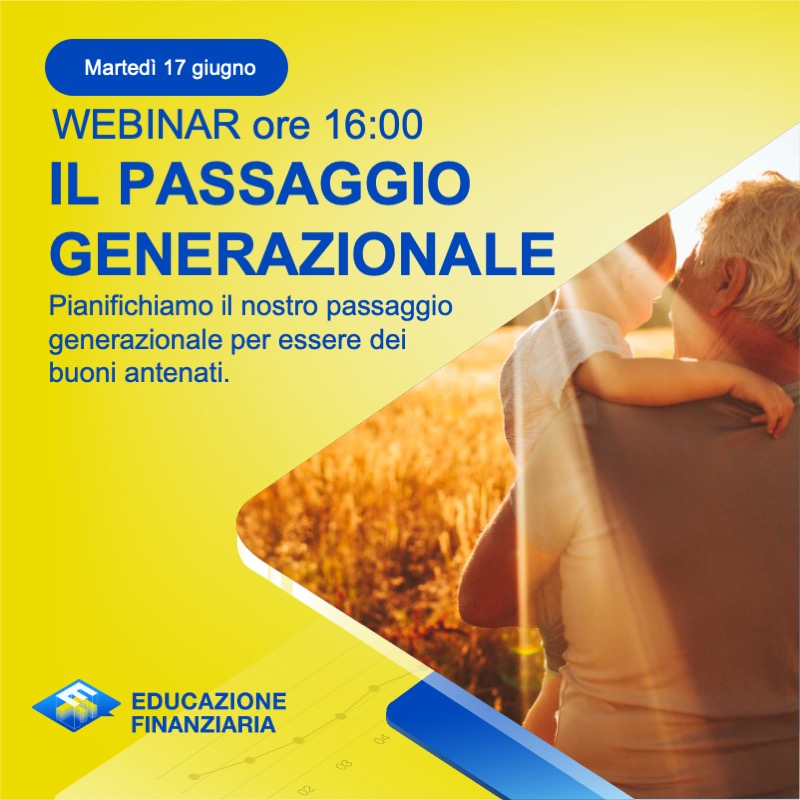 PosteItaliane's tweet photo. #EducazioneFinanziaria Parliamo di risparmio e investimenti: come gestirli al meglio per migliorare il nostro benessere finanziario. Scopriamo anche l’importanza di gestire con cura la propria eredità. Iscriviti ai webinar di #PosteItaliane di domani, anche in LIS. #PosteEduFin