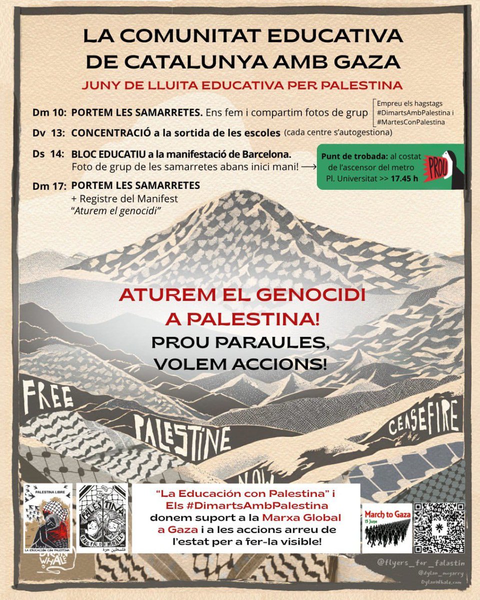 jordimartifont_'s tweet photo. Aturem el genocidi a Palestina. https://t.co/zP6qKJYLQi