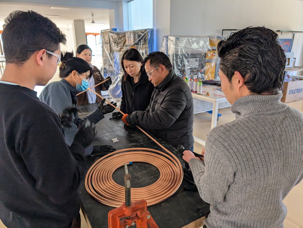 Cross-disciplinary collaboration sparks innovation and real-world impact! 🌍

Three Humber Faculty of Applied Sciences &amp; Technology members travelled to Bhutan to deliver TVET training.

🔗 Learn more! shorturl.at/6Q7lq
