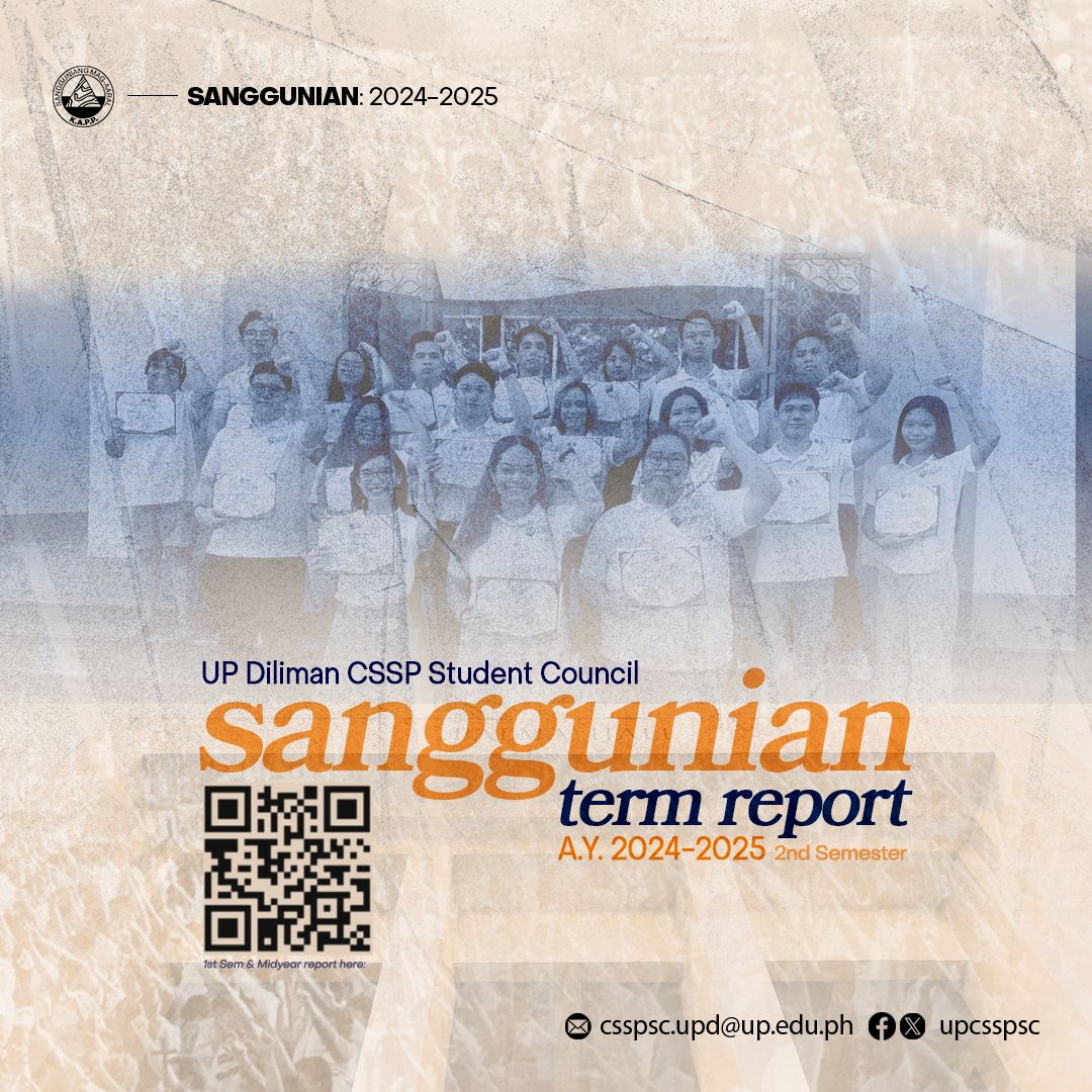 UP CSSP Student Council tweet media