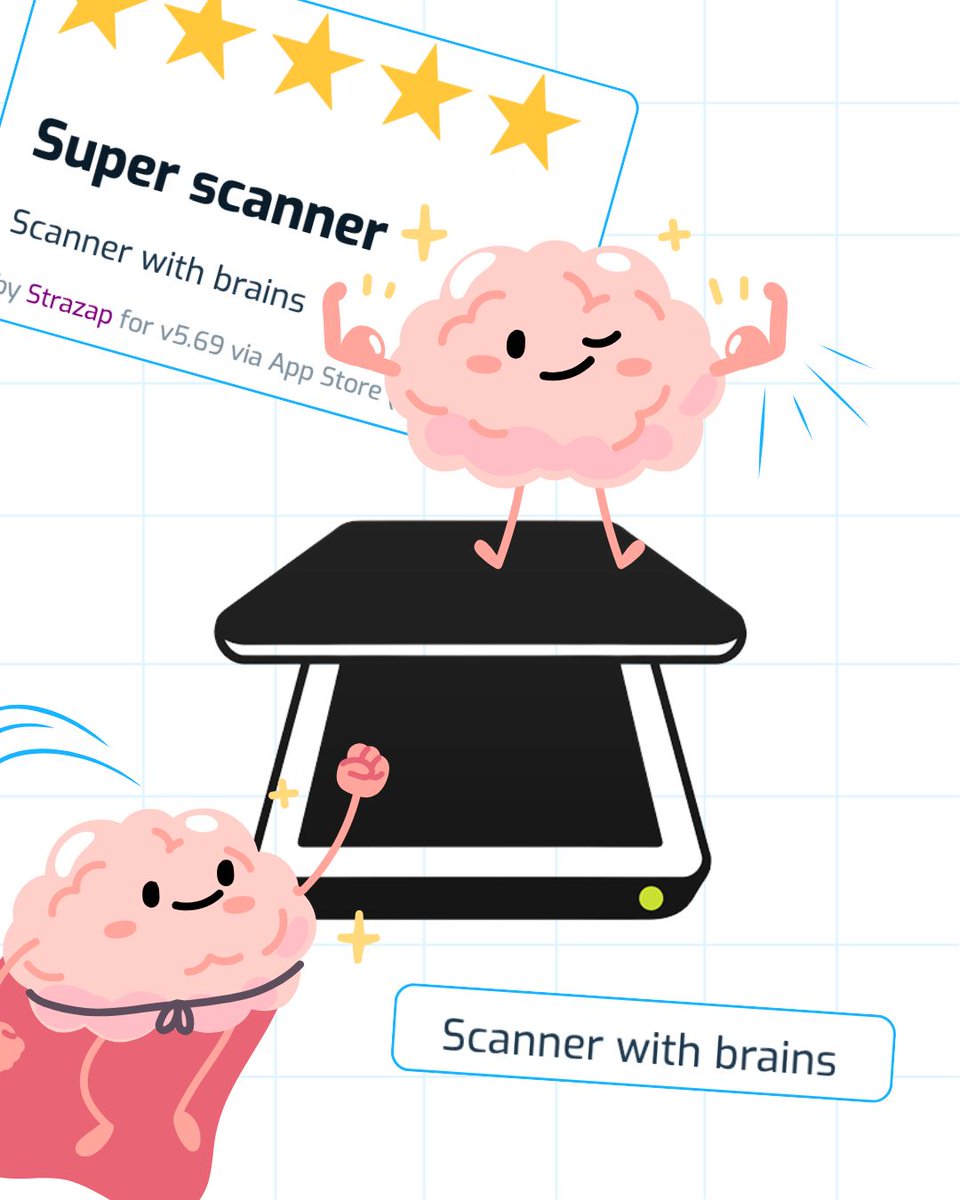 iscannerapp's tweet image. Our user said iScanner is a &apos;scanner with brains.&apos; Now we&apos;re a little worried it&apos;s going to demand a corner office and a raise. This app is too smart for its own good! 😂

#mobilescanner #iscannerapp #scannerapp #pdfscanner