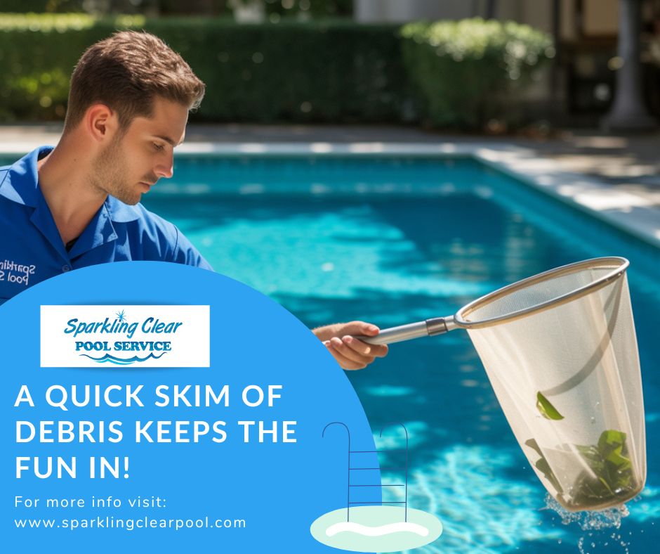 SparkClearPool's tweet image. Keep your pool looking perfect—skimming out leaves, bugs, and debris is key to a clean, safe swim! Our expert team in Texas makes sure your water stays clear and inviting. 

sparklingclearpool.com/#services 

#SparklingClearPoolService #PoolMaintenance #CrystalClearPools #texas