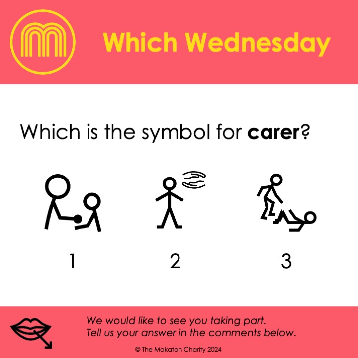 🌟Which Wednesday🌟 
 
Can you identify the symbols in the image? Let us know in the comments! 
 
#WhichWednesday #MakatonSymbols #CarersWeek