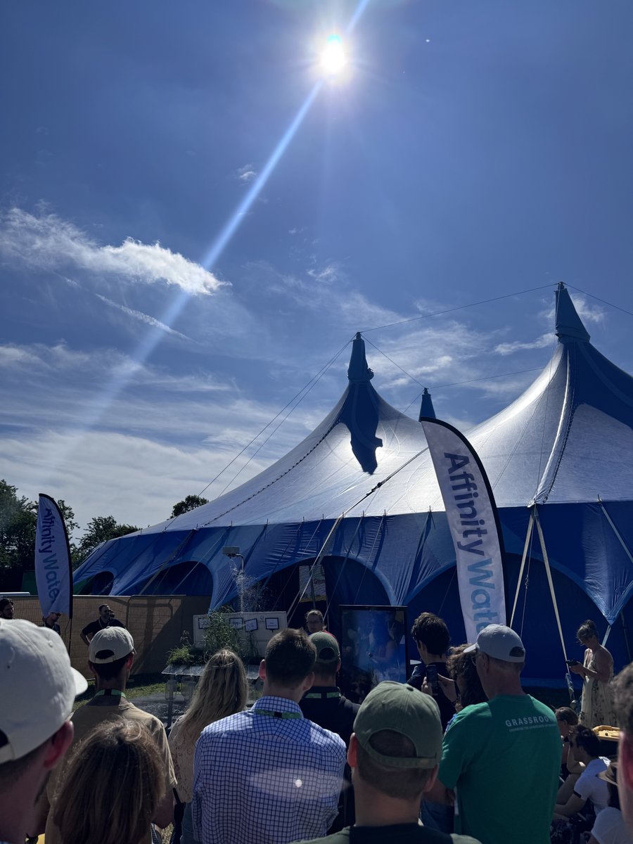 We’re proud to sponsor @groundswellaguk for the 8th year. Our Catchment Management team works closely with local farmers to monitor land use and protect water quality.

See them at our stand on 2nd &amp; 3rd July to learn about our commitment to clean water and regenerative systems.