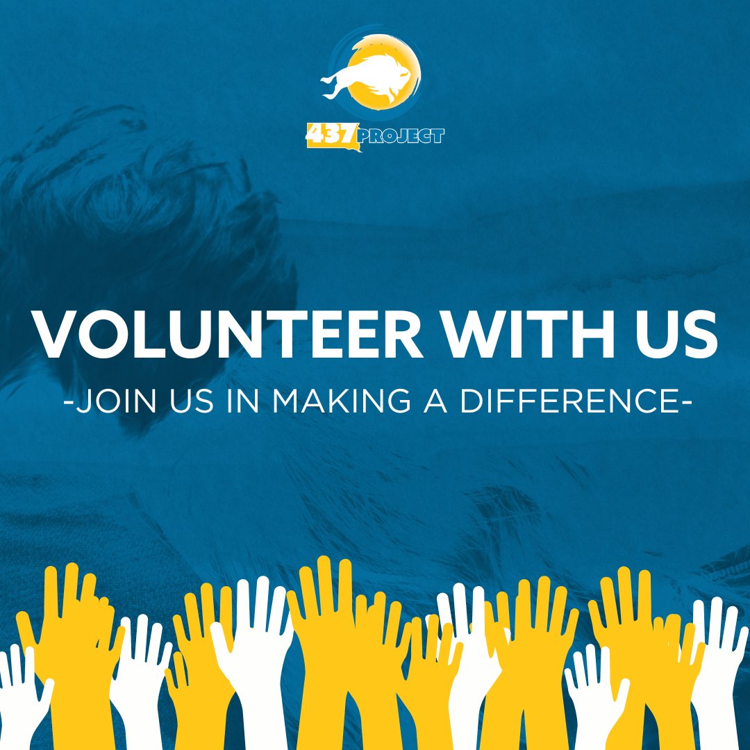 Are you interested in getting involved with The 437 Project this year? Sign up today to volunteer! 

the437project.org/volunteer-now/ 

#The437Project