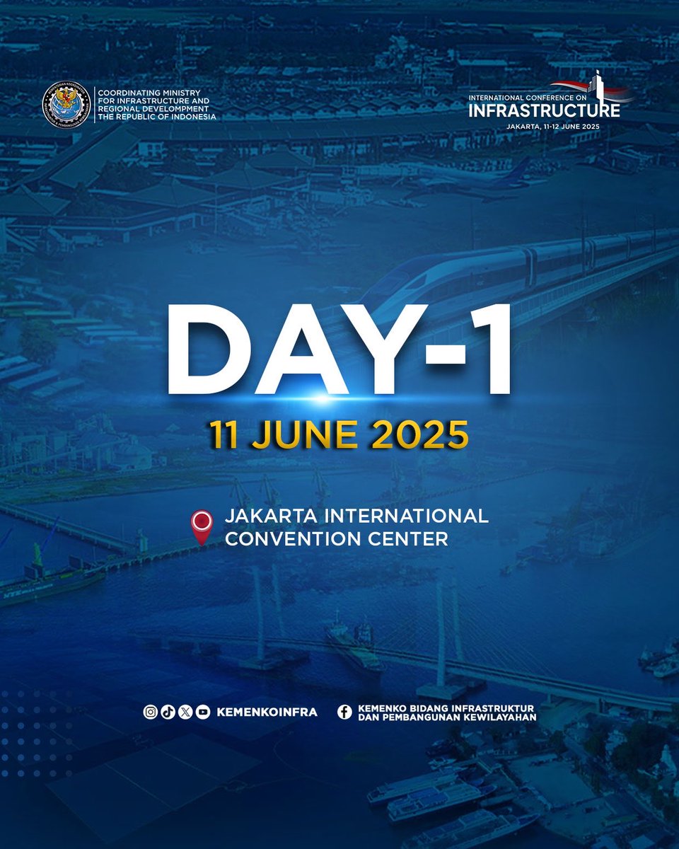 Pembukaan International Conference on Infrastructure (ICI) 2025 menandai komitmen Indonesia untuk menjadikan infrastruktur sebagai fondasi pertumbuhan ekonomi yang tidak hanya kuat, tetapi juga inklusif dan berkelanjutan.

Dalam sambutannya, Menteri Koordinator Bidang