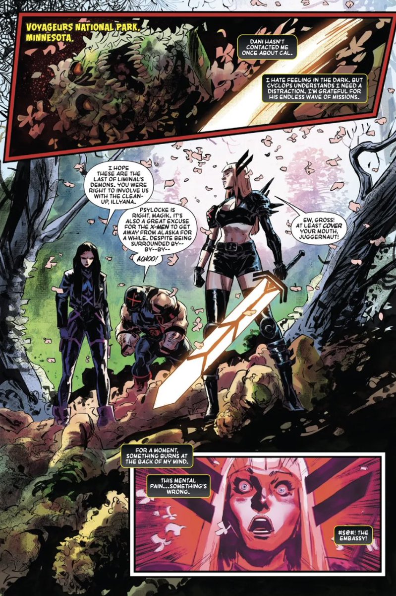 Magik 6 is out today!! I can't wait for you all to see what Maddie and Illyana get up to in Limbo! And what souvenirs Illyana might pick up 😉