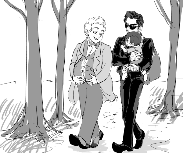 mpreg　さんぽしてる