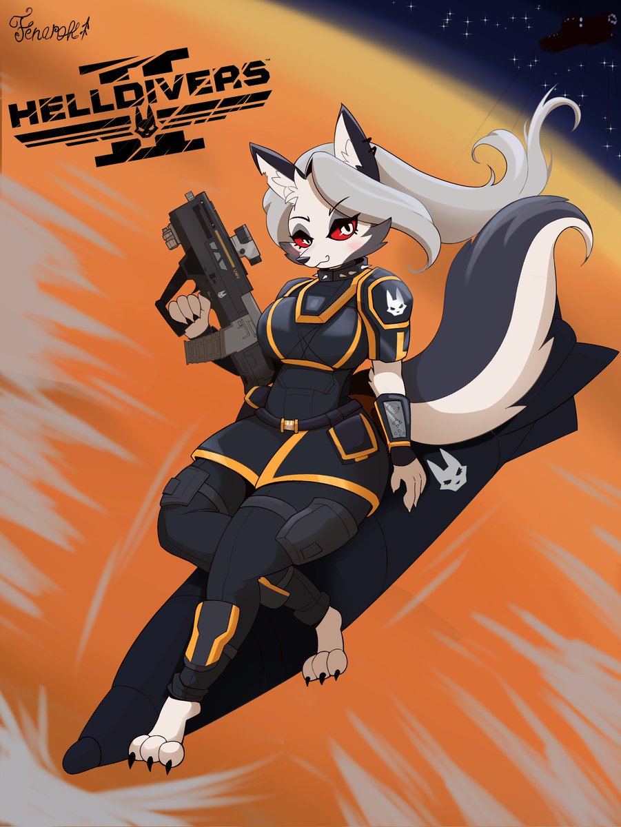 Loona is ready for democracy 🐺✨