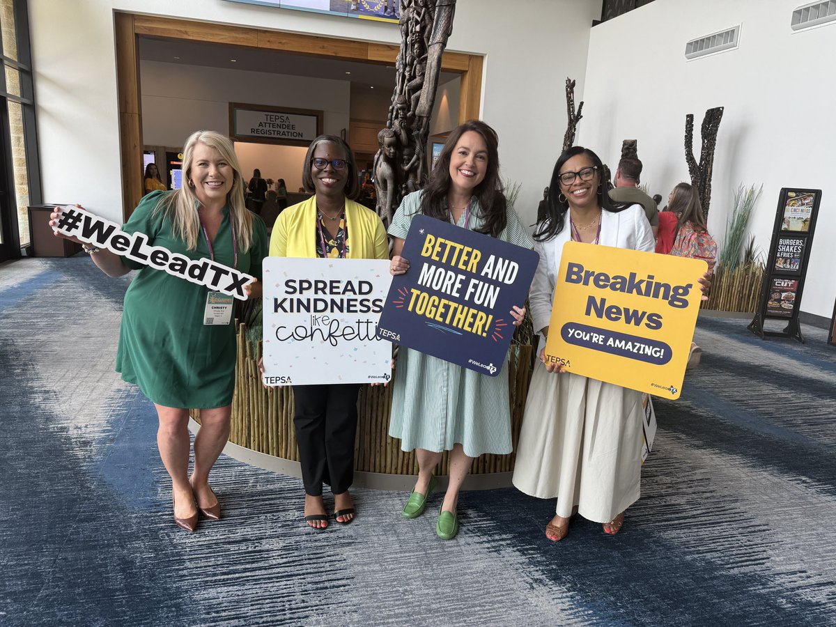 AlisonPier99145's tweet image. What a great week in TEPSA showcasing a fresh take on School Improvement for All!! 🍋🍋🍋@StephanieRDavi1 @Christy_Erb @HumbleISD