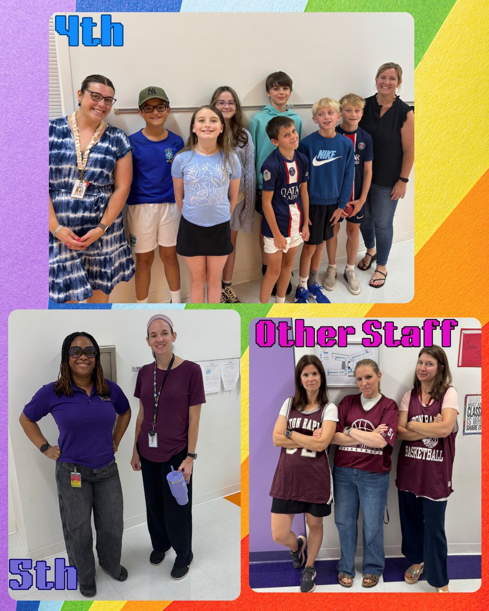 Color War Wednesday was full of bright colors today! Let us know in the comments who you think won!