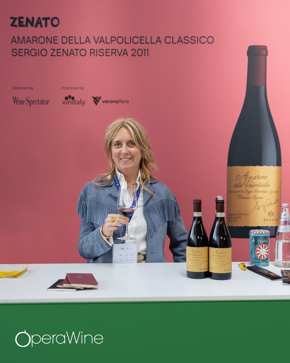 OperaWine (@myoperawine) on Twitter photo Here is the portrait of <a href="/zenatowinery/">Zenato Winery</a>, one of the great Italian producers selected by Wine Spectator for #operawine2025. During this year's Grand Tasting, they shared their Amarone della Valpolicella Classico Sergio Zenato Riserva 2011. Congratulations again!
#OperaWine Here is the portrait of <a href="/zenatowinery/">Zenato Winery</a>, one of the great Italian producers selected by Wine Spectator for #operawine2025. During this year's Grand Tasting, they shared their Amarone della Valpolicella Classico Sergio Zenato Riserva 2011. Congratulations again!
#OperaWine