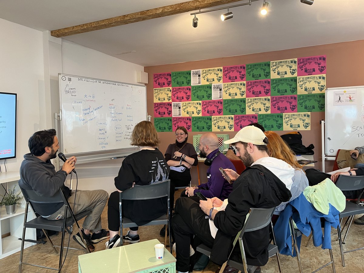 breadchain cooperative (@breadchain_) on Twitter photo Hello Breadfam! Day 2 with <a href="/FundingCommons/">Funding The Commons</a> in Berlin is happening right now! The vibes are immaculate and adaptive resilience is not just our theme, but you see it on full display.
Please tag yourself in any photos 🍞 Hello Breadfam! Day 2 with <a href="/FundingCommons/">Funding The Commons</a> in Berlin is happening right now! The vibes are immaculate and adaptive resilience is not just our theme, but you see it on full display.
Please tag yourself in any photos 🍞