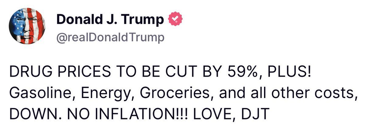 This tweet didn’t even have time to age.

Inflation rose to 2.4%. So much for no inflation.

You can guarantee that the admin won’t say a word about inflation trending upwards or they’ll spin this loss as a win.