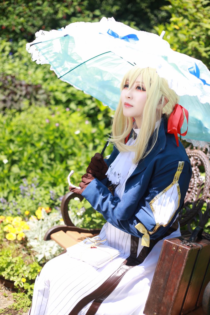 #傘の日
cosplay ヴァイオレット・エヴァーガーデン　💌

📷nansyaさん