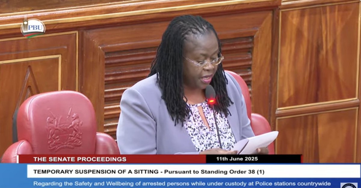 To the CS Interior. CS whatever you might call law or policy in Kenya, it would seem it doesn't work for police excesses. But in your speech you seem to suggest that currently we are out of the woods on matters police excesses. Do you have any policy review proposals around
