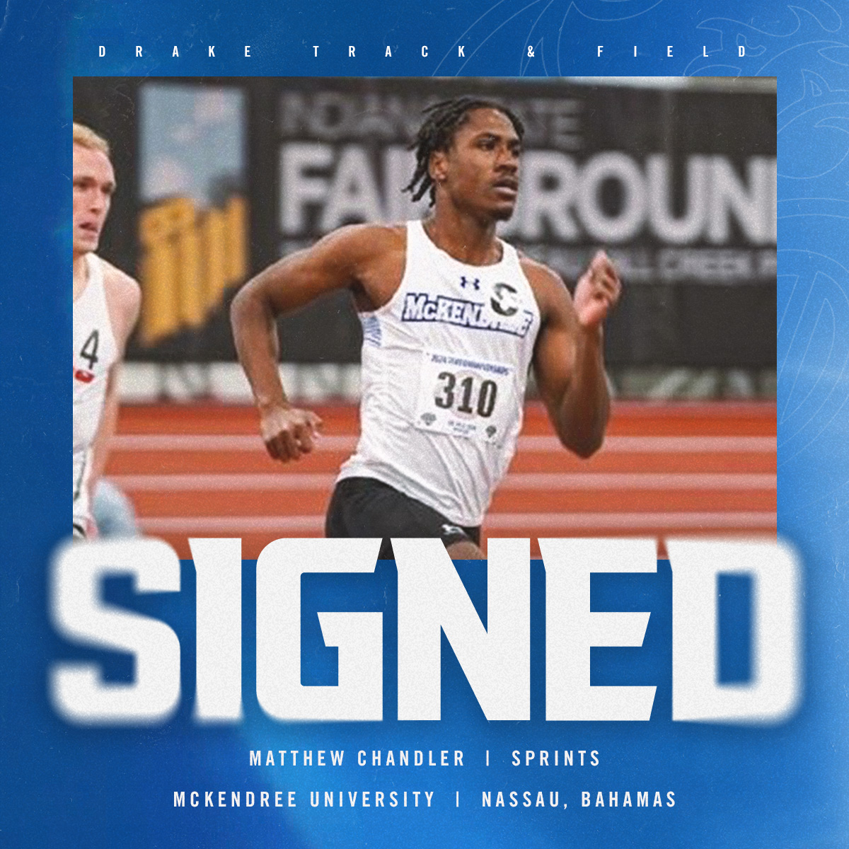 𝑩𝒖𝒍𝒍𝒅𝒐𝒈𝒔 𝒇𝒓𝒐𝒎 𝑻𝒉𝒆 𝑩𝒂𝒉𝒂𝒎𝒂𝒔 🇧🇸

Welcome to Drake, Berkley Munnings &amp; Matthew Chandler ‼️

#DSMHometownTeam