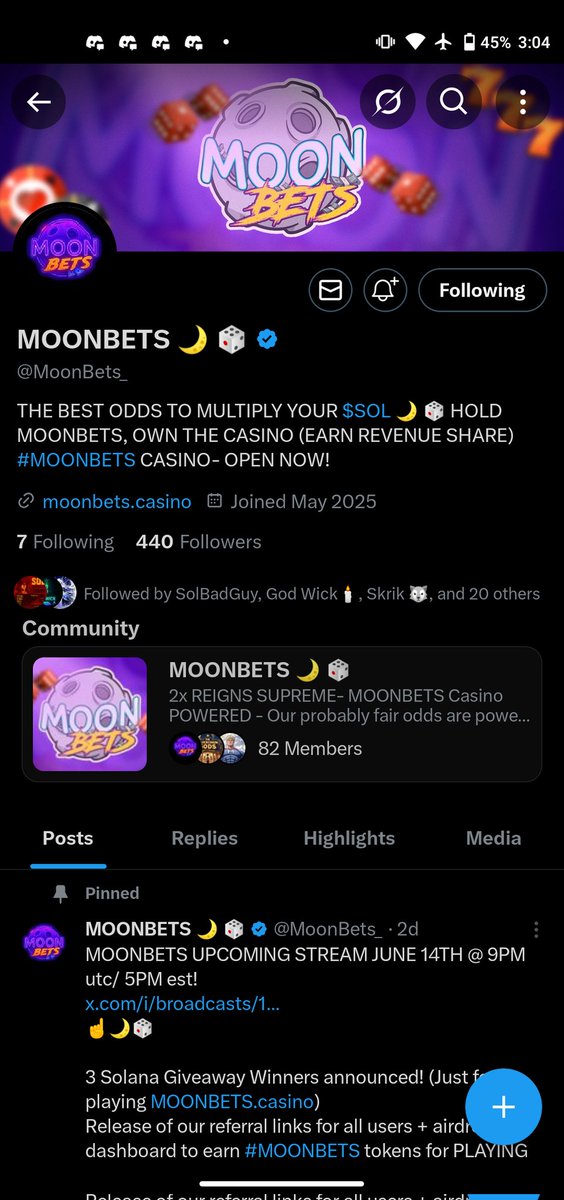 Defi_Retr's tweet photo. @SolBadGuyv2 @MoonBets_ @BlockChainGods_ @RugL0rd @NFTCK_eth @MOONBETS_SEB Am I too late ?😢

6v49v6K789Z1xnVbuqySyccYfXYmQVgyP86Gr4vykGo5

#MOONBETS https://t.co/S5ua3YvoUQ