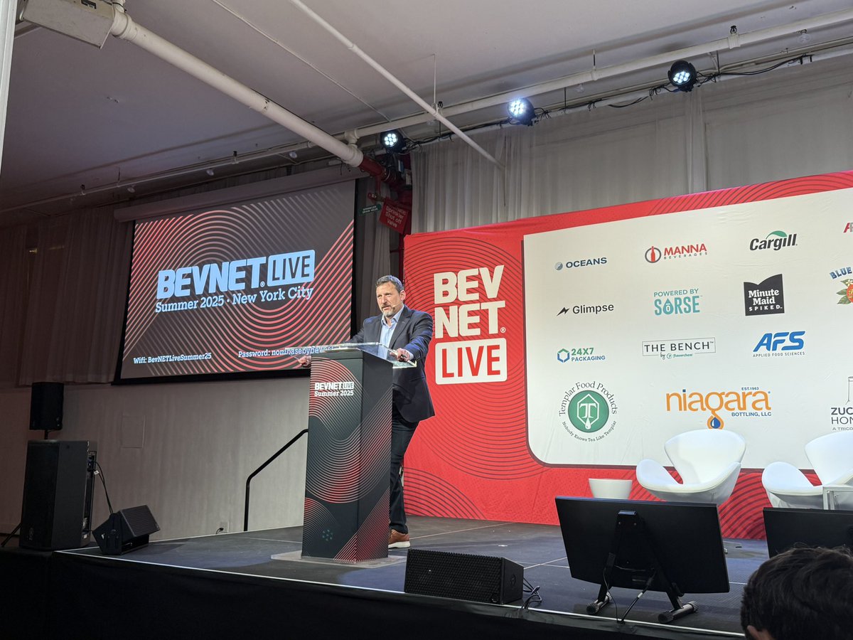 BevNET's tweet image. The BevNET Live NYC presentations are starting! 

Tune into the free livestream: bevnet.com/livestream/bev…

#bevnetlive #bevnet #nyc #beverage #cpg #conference