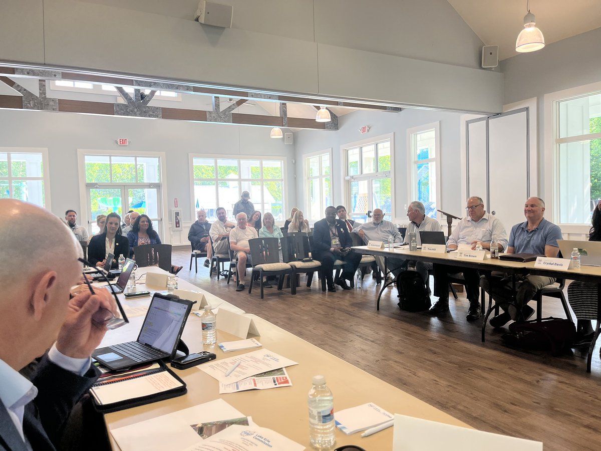 Scott__Ryan's tweet image. Representing @OhioDevelopment on the @OhioLakeErie Commission meeting at Lakeside, OH