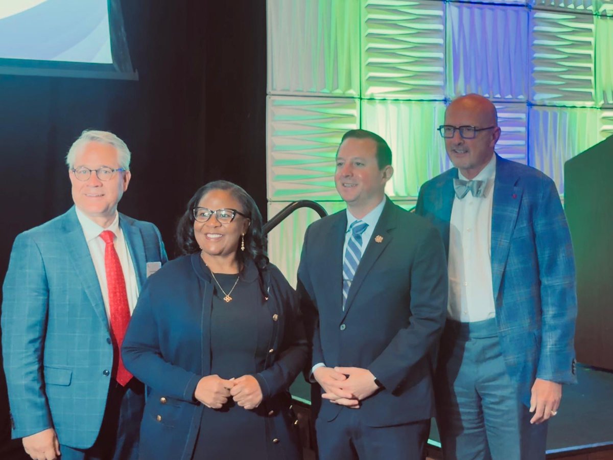 SenBillFerg's tweet image. Honored to join the Maryland Hospital Association Annual Meeting for a fireside chat on health policy, leadership, and the road ahead with my friend, CEO Melony Griffith. We discussed the AHEAD Model, healthcare innovation, and the role of partnership in building a healthier,…