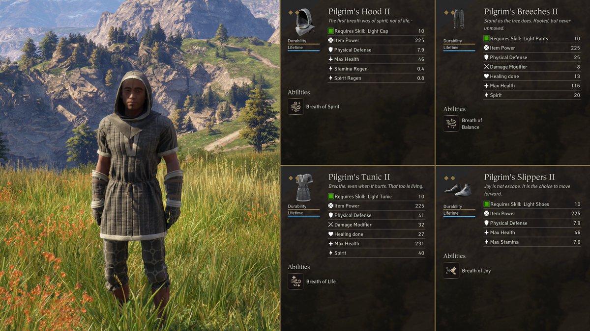 PlayPaxDei's tweet image. New sets and abilities have been added with Path of the Adventurer.
Have you crafted this one yet? 
What your favorite set so far? Tell us in the comments!

#PaxDei #ContentUpdate #MMO