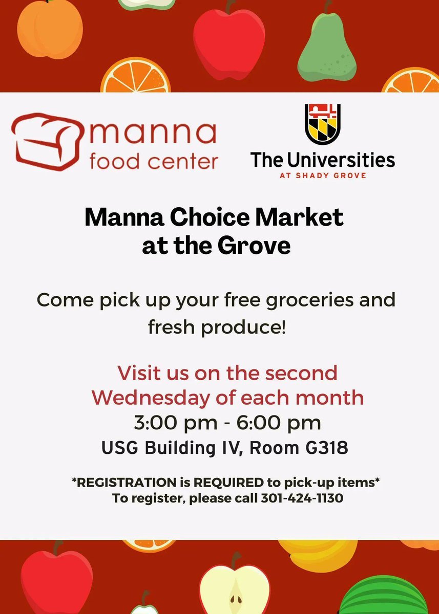USG (@uatshadygrove) on Twitter photo Manna Choice Market at the Grove is happening TODAY! Registered participants, please join us from 3 - 5:30pm to pick up your free groceries. No walk-ins allowed โ registration is required at least 24 hours in advance. Follow <a href="/MannaFoodCenter/">Manna Food Center</a> for updates! Manna Choice Market at the Grove is happening TODAY! Registered participants, please join us from 3 - 5:30pm to pick up your free groceries. No walk-ins allowed โ registration is required at least 24 hours in advance. Follow <a href="/MannaFoodCenter/">Manna Food Center</a> for updates!