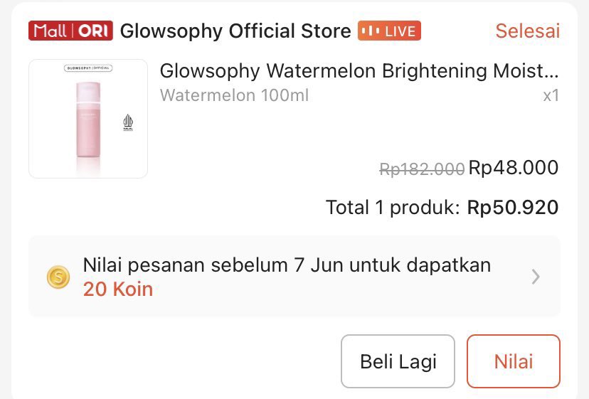 Bilabileee_'s tweet photo. @2ndbinnie Yuk kak 25rb aja bisa oren kirim besokk https://t.co/bfG9BihPRw