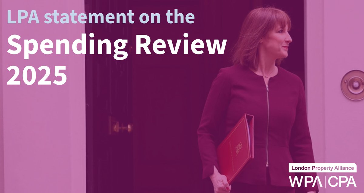 The #SpendingReview commitment to a funding settlement for <a href="/TfL/">TfL</a> provides welcome certainty for London's transport network, but this needs to be support by capital investment to improve capacity, efficiency and accessibility.

Read our full response here 👉londonpropertyalliance.com/lpa-statement-…