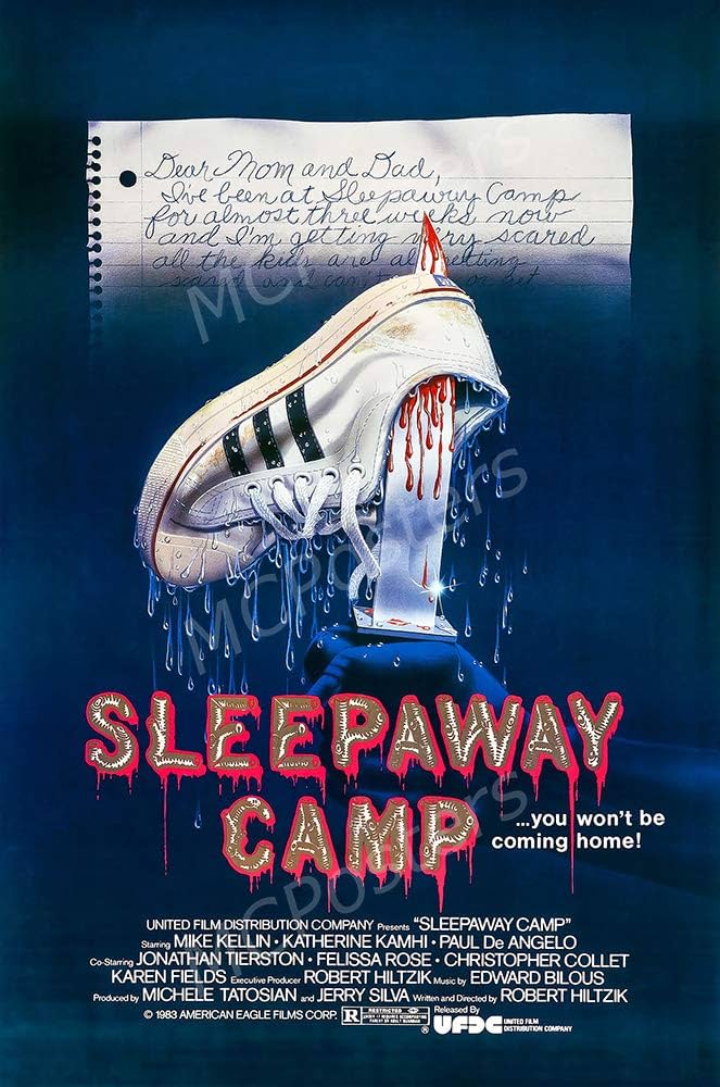 Talk of the Haunted House Podcast (@talkofthehouse_) on Twitter photo It's that time of year! Pack your bags, swim, hike, and kill at... Sleepaway Camp (1983)!
Sleepaway Camp received an 81% on <a href="/RottenTomatoes/">Rotten Tomatoes</a> & a 6.2/10 on <a href="/IMDb/">IMDb</a>!
You can stream the summer camp slasher on <a href="/PrimeVideo/">Prime Video</a>, <a href="/peacock/">Peacock</a>, or rent it on <a href="/AppleTV/">Apple TV</a>, etc! It's that time of year! Pack your bags, swim, hike, and kill at... Sleepaway Camp (1983)!
Sleepaway Camp received an 81% on <a href="/RottenTomatoes/">Rotten Tomatoes</a> & a 6.2/10 on <a href="/IMDb/">IMDb</a>!
You can stream the summer camp slasher on <a href="/PrimeVideo/">Prime Video</a>, <a href="/peacock/">Peacock</a>, or rent it on <a href="/AppleTV/">Apple TV</a>, etc!