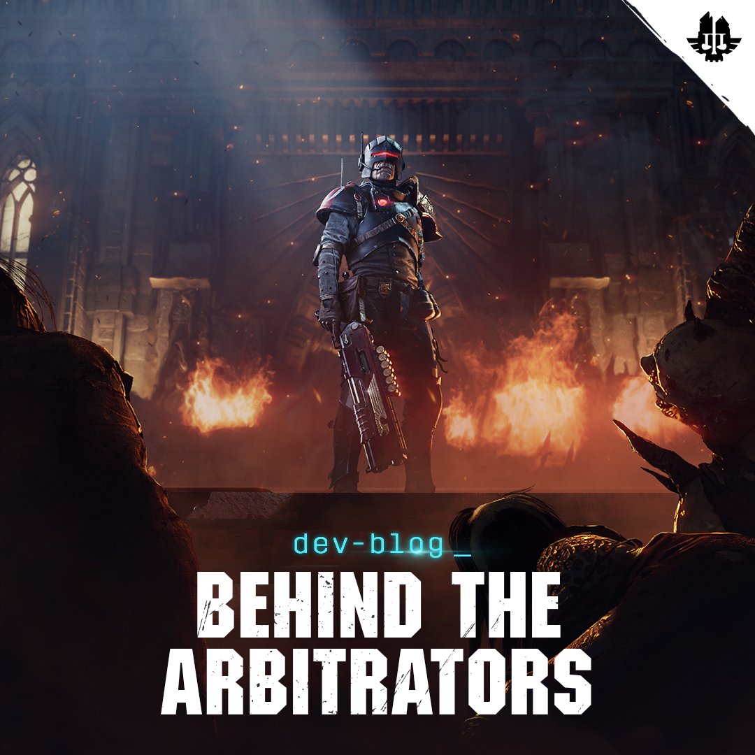 Level Infinite (@levelinfinite) on Twitter photo Dive into the lore behind the Adeptus Arbites in the latest <a href="/Darktide40K/">Warhammer 40K: Darktide</a> dev blog.
📖 Read more and get a glimpse of what’s coming on June 23: lvli.li/arbitrators Dive into the lore behind the Adeptus Arbites in the latest <a href="/Darktide40K/">Warhammer 40K: Darktide</a> dev blog.
📖 Read more and get a glimpse of what’s coming on June 23: lvli.li/arbitrators