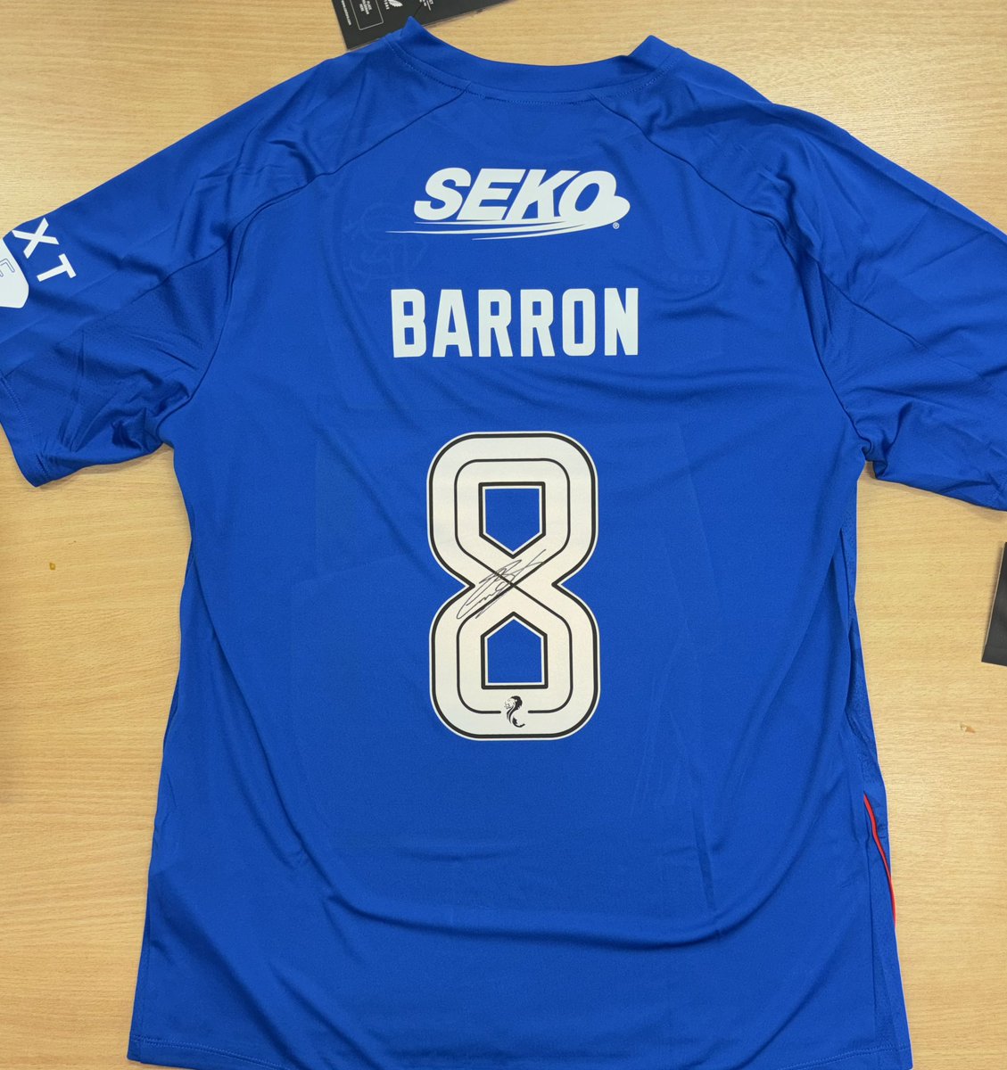 RANGERS 🔴⚪️🔵

JOHN SOUTTAR HAND SIGNED 24/25 HOME SHIRT - £75

CONNOR BARRON HAND SIGNED 24/25 HOME SHIRT - £75

ORDER VIA DM