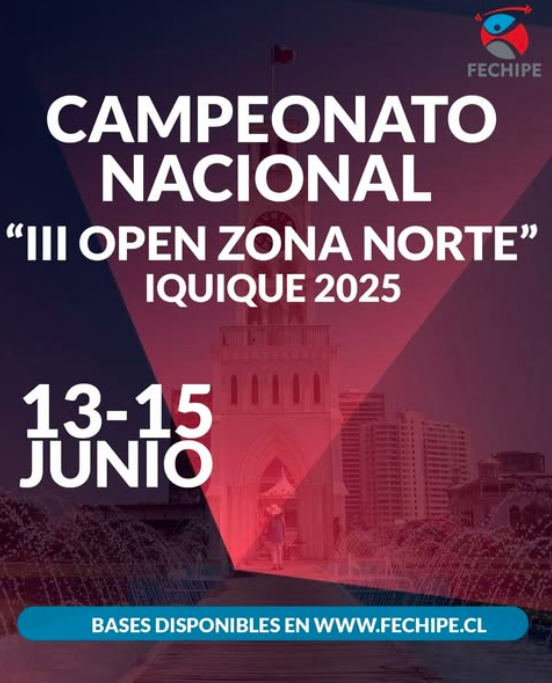 fechipe_chile's tweet photo. 🏋🏽🏋🏻‍♀️Campeonato Nacional “III Open Zona Norte”- Iquique 🏋🏻‍♀️🏋🏽

La Federación Chilena de Levantamiento de pesas tiene el agrado de invitarlos al Campeonato Nacional “III Open Zona Norte” a realizarse en Iquique. 

 Las bases  disponibles en nuestra web: https://t.co/DaFnV4xJFk https://t.co/8ObZLGImu4