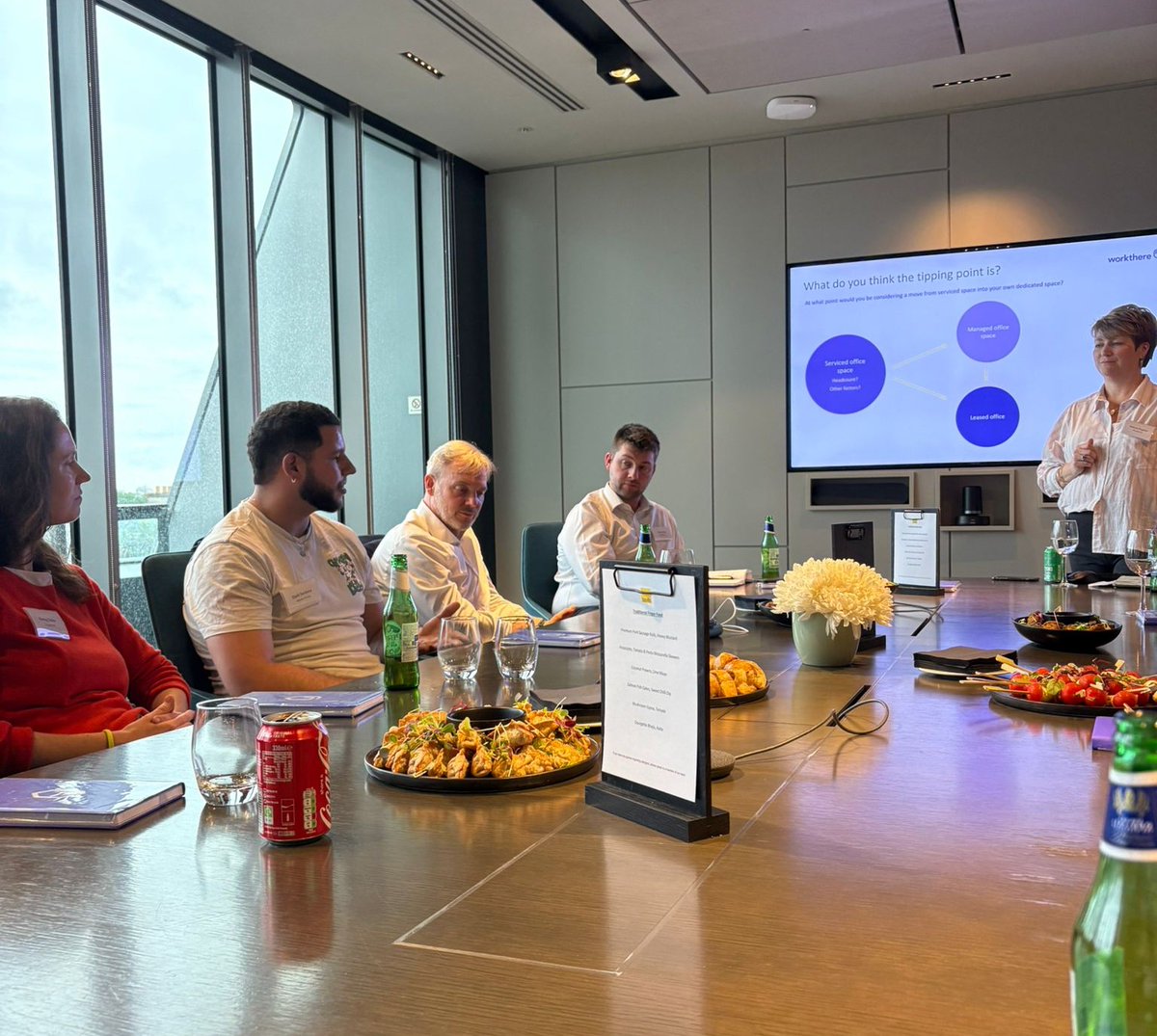Last week we hosted an exclusive event for our clients to facilitate an engaging discussion around 'The Tipping Point' within flex space. 

We shared market updates from our global experts, took a deep dive into Managed space and heard some interesting insights from our clients.