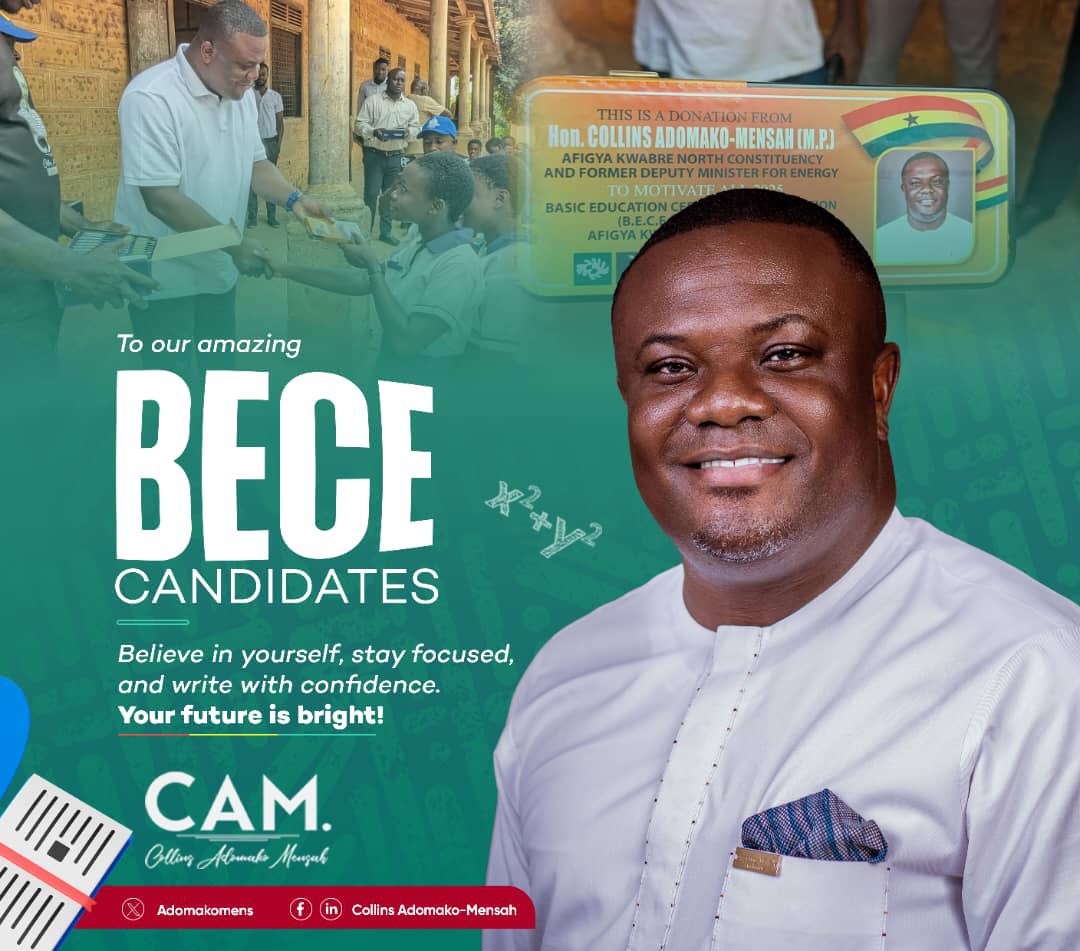 Just as we moved the past rate from 67% in 2020 to 96% in 2024, let make it 100% in 2025. 

Dont forget our pledge to each other during my visit to you all. I stand by my promise to surprise the best 20 students. So guys keepp your promise.

I believe in you.