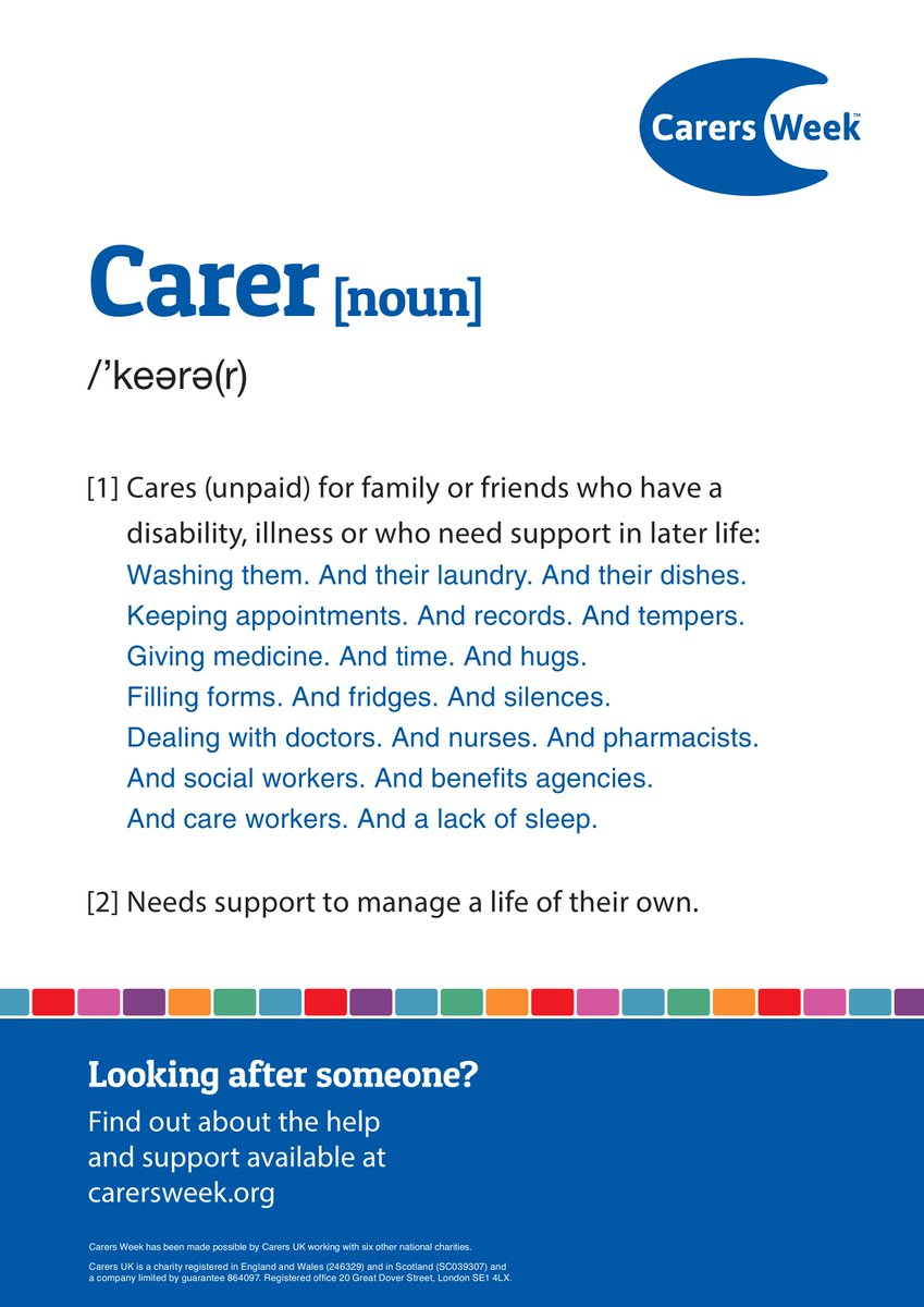 This 𝑪𝒂𝒓𝒆𝒓𝒔 𝑾𝒆𝒆𝒌, join us in saying ‘We care about equality for Carers’ 💙

Caring has no age limit. NEWCIS supports from the age of 5 upwards. Please reach out for support!

#CarersWeek