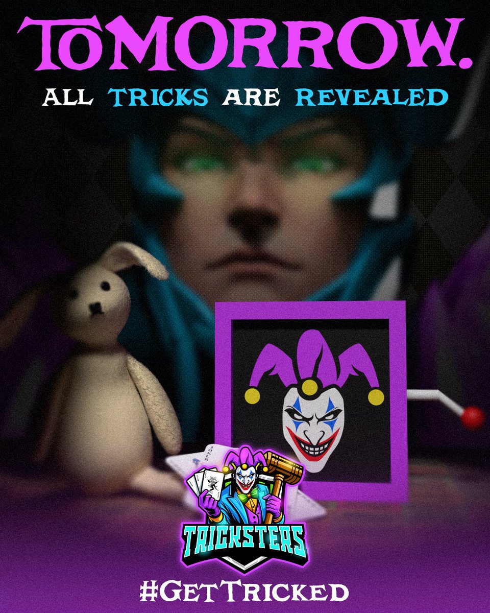 Something to look forward to!!
<a href="/TrickstersGG/">Tricksters🃏</a> 

#gettricked