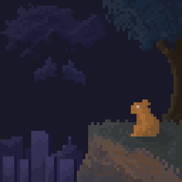 #PixelArt #DigitalArt #Capybara