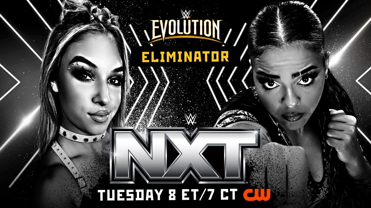Who do you have moving one step closer to an NXT Women's Championship Match when these 4️⃣ #WWEEvolution Eliminator Matches go down NEXT WEEK on #WWENXT? 

📺 8ET/7CT on <a href="/TheCW/">The CW</a>