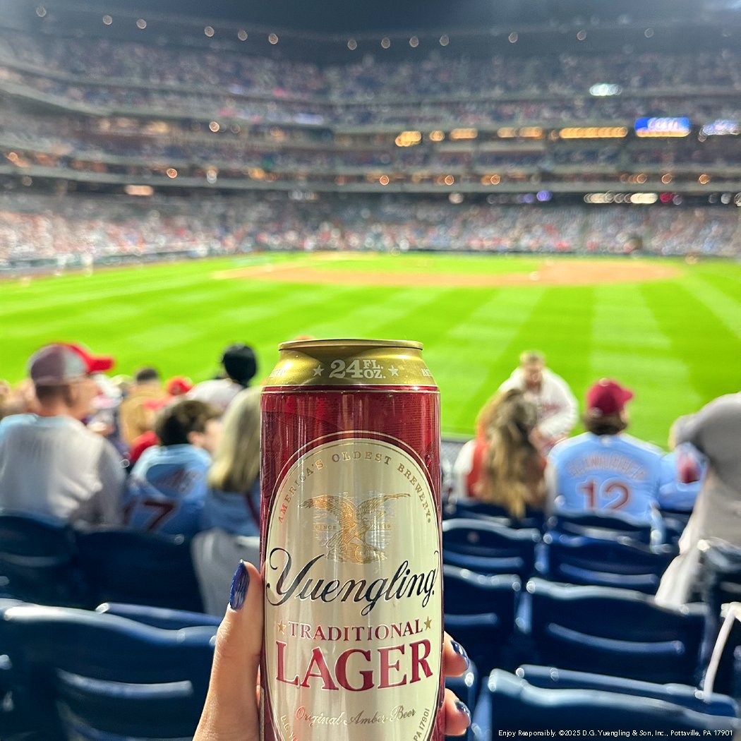 From first pitch to final sip—Yuengling’s in the lineup.🍺
Drop a ⚾ if you agree!