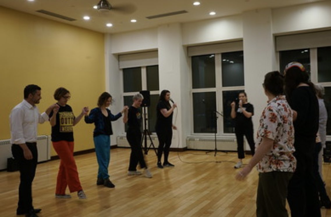 IrelandinNY's tweet photo. Delighted to take part in the Irish American Writers &amp; Artists' Pride Salon event last week. A delightful evening with fantastic performances from an impressive range of poets, writers, musicians and Irish dancers! https://t.co/IBv6Q86NUC