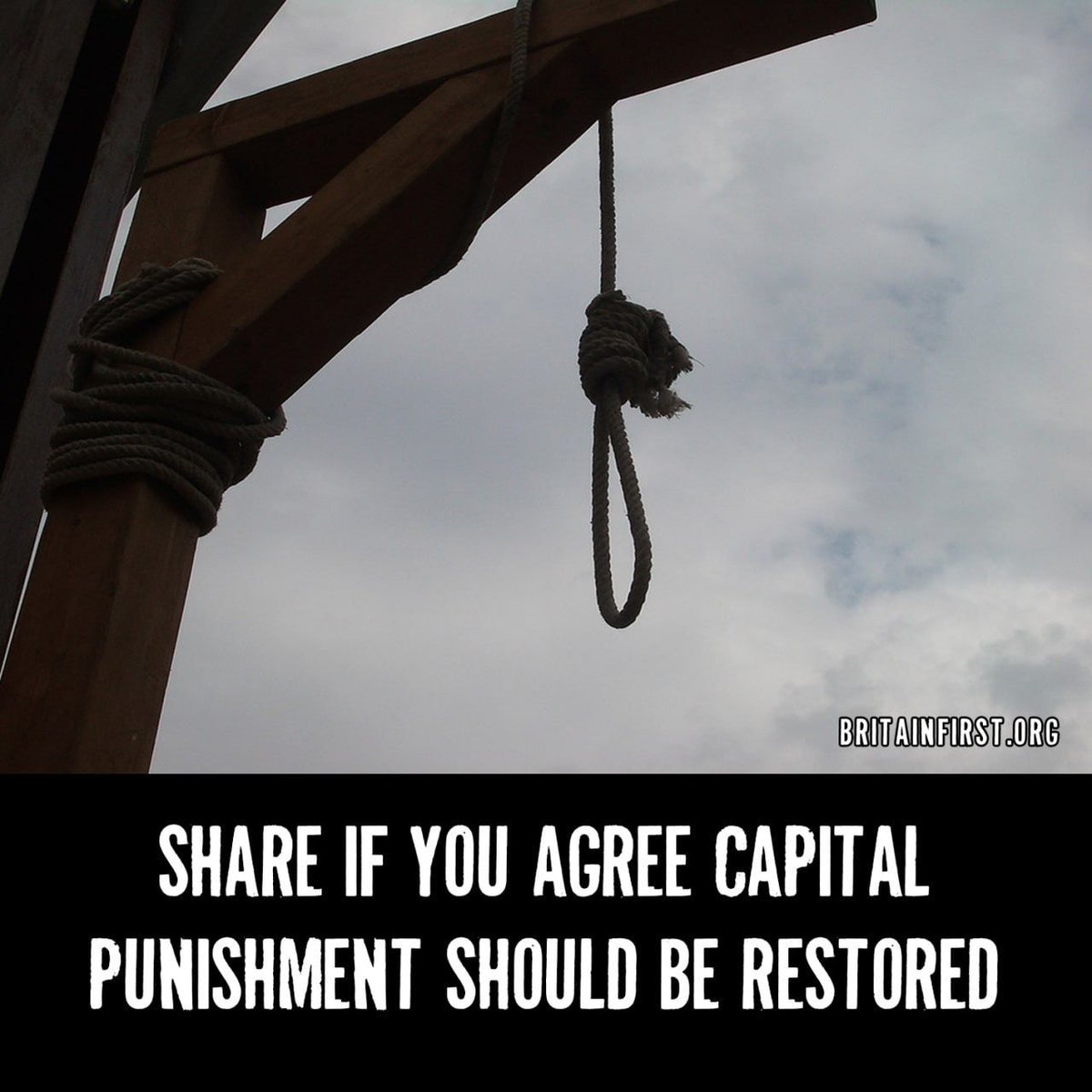 Would you support the death penalty being reintroduced for rapists, paedophiles, murderers and terrorists?
Let me know your thoughts 👇
