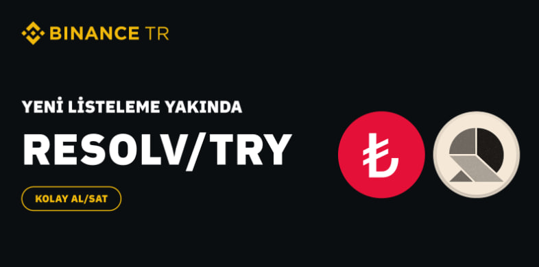 Parrot I BNBChain 🔶 (@parrotbamboo07) on Twitter photo Arkadaşlar, sizlere <a href="/ResolvLabs/">Resolv Labs</a> 'ın tokeninin #Binance TR tarafında bugün saat ⏰ 17:30'da $RESOLV / $TRY işlem çifti ile listelendiğini duyurmak ve proje hakkında kısaca bilgiler sunmak için bu postu hazırladım. 📢
#BinanceTR : 🔗binance-tr.onelink.me/a2LU/cc?pid=co…
Hemen #RESOLV ile Arkadaşlar, sizlere <a href="/ResolvLabs/">Resolv Labs</a> 'ın tokeninin #Binance TR tarafında bugün saat ⏰ 17:30'da $RESOLV / $TRY işlem çifti ile listelendiğini duyurmak ve proje hakkında kısaca bilgiler sunmak için bu postu hazırladım. 📢
#BinanceTR : 🔗binance-tr.onelink.me/a2LU/cc?pid=co…
Hemen #RESOLV ile